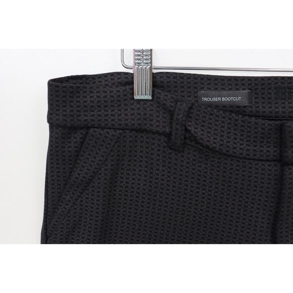 Kut From the Kloth Womens Bootcut Trouser Pants 14 Black Black Gray - Picture 6 of 12